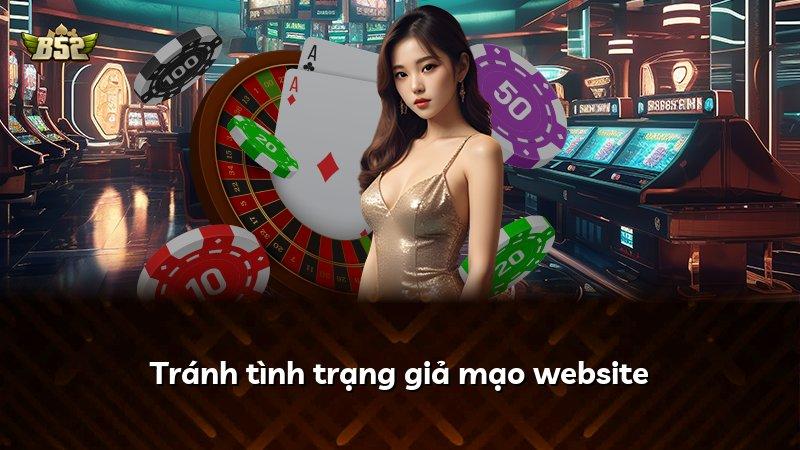 Tránh tình trạng giả mạo website